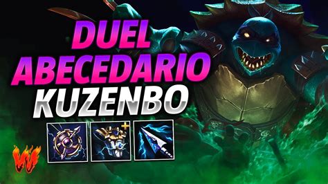 KUZENBO EL COOLDOWN ES DAÑO Y SE SABE Warchi Smite Duel Abecedario