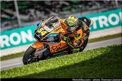 Moto2 Malaisie Sepang la grille de départ Fermin Aldeguer en pole