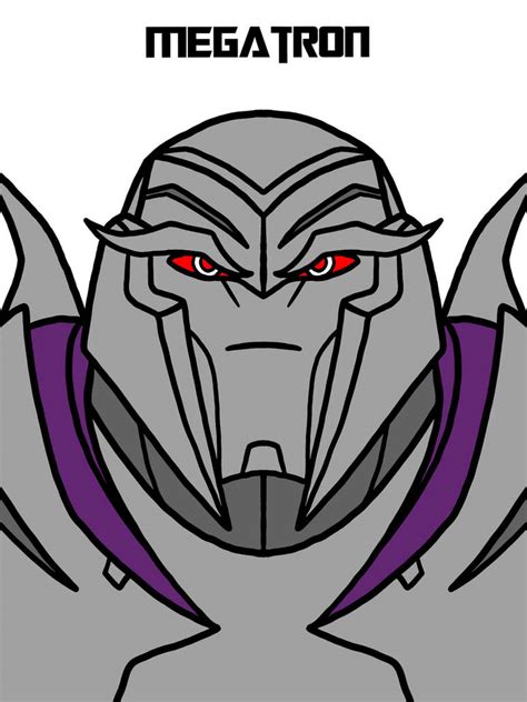 Tfp Megatron Headshot By Melspyrose On Deviantart