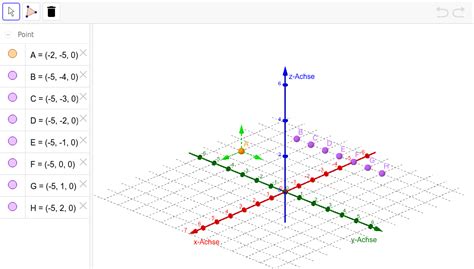 Übung Quader Durch Schieben Der Punkte Einzeichnen Geogebra