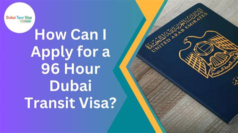 How Can I Apply For A 96 Hour Dubai Transit Visa By Dubaitourvisa Issuu