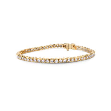 14K Yellow Gold Diamond Tennis Bracelet – Meierotto Jewelers