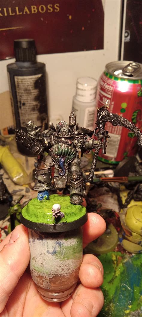 My Dg Chaos Lord In Terminator Armor Rdeathguard40k