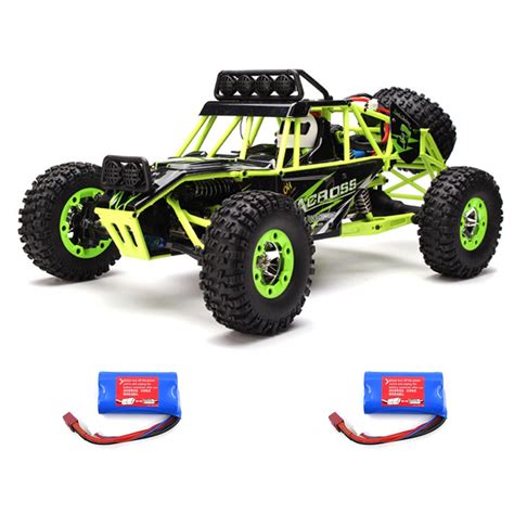 Wltoys G Wd Crawler Rc Car With Led Light Two Battery