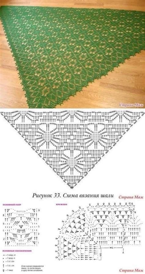 Pin By A K On Chusty I Szale Crochet Shawl Diagram Shawl Crochet