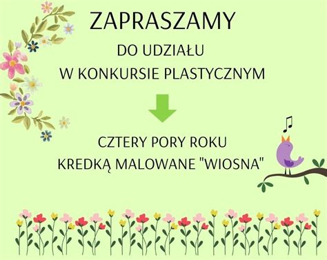 Gmina Hrubieszów Skarb Czarnoziemu KONKURS PLASTYCZNY CZTERY PORY