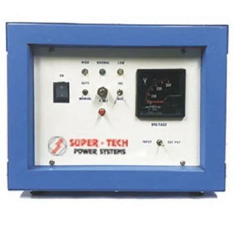 Kva Single Phase Servo Voltage Stabilizer At Rs Piece Single