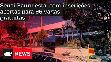 Senai Bauru está inscrições abertas para 96 vagas gratuitas