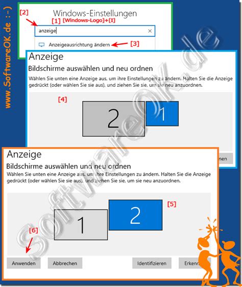 Desktop Verbessern Zweiten Monitor Unter Windows Richtig