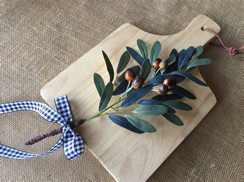 Olive Branch Farmhouse Olive Branch Farmhouse Decor Kitchen Etsy