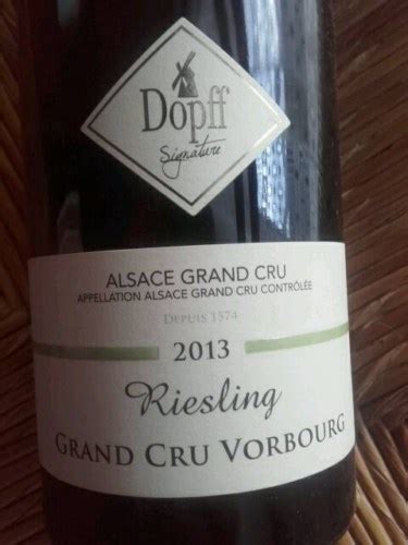 Dopff Irion Riesling Alsace Grand Cru Vorbourg Vivino US