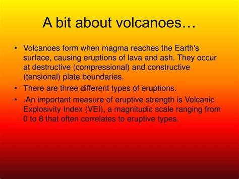 Ppt Volcanic Eruptions Powerpoint Presentation Free Download Id 2554561