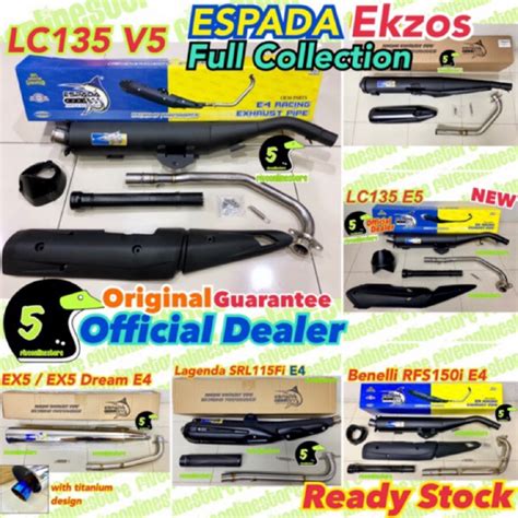 Espada Racing Exhaust Ekzos Pipe E E V Maniful Mm Mm Mm Lc