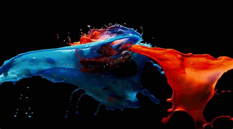 HD wallpaper: Live Paint, red and blue paint splash wallpaper, Aero, Colorful | Wallpaper Flare