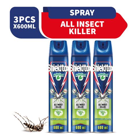 Bundle Of Shieldtox Citronella All Insect Killer Naturgard Spray