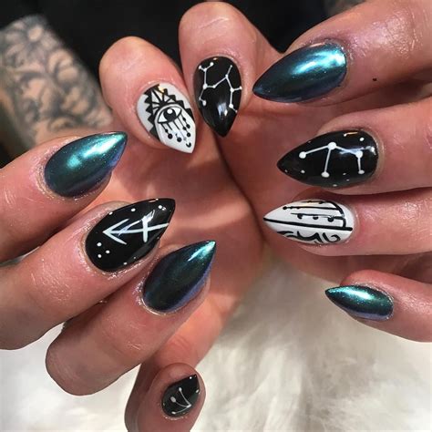 Sun And Moon Nail Design Calorie