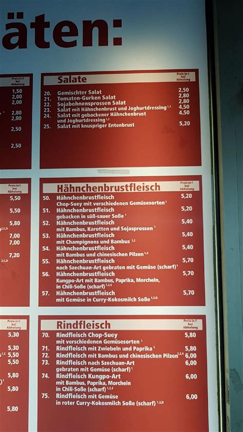 Speisekarte Von Kim Phat Pub Bar Pfarrkirchen