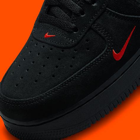 Nike Air Force 1 Low "Black/Orange" DZ4514-001 | SneakerNews.com
