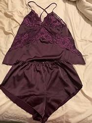 Avidlove Women S Satin Pajama Cami Set Sexy Lingerie Silky Sleepwear Nightwear 2 Piece Pj Short