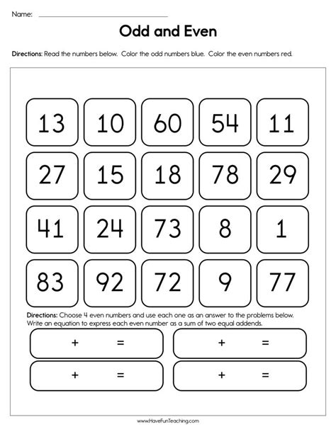 Even Or Odd Function Worksheet Free Printable Even And Odd F