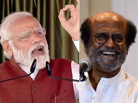 A Day After Pm Modi S Birthday Wish Rajinikanth Replies With A Thank