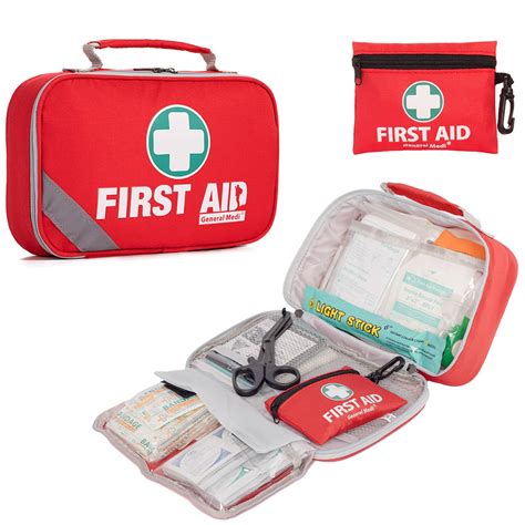 Model 258 Pieces Red First Aid Kit