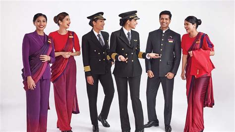 Air India Unveils New Cabin Crew Uniform Designed By Manish Malhotra