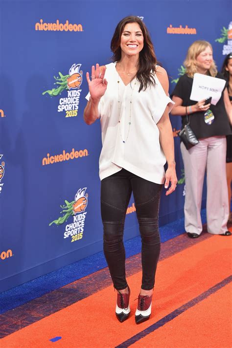 HOPE SOLO at Nickelodeon Kids’ Choice Sports Awards in Westwood ...