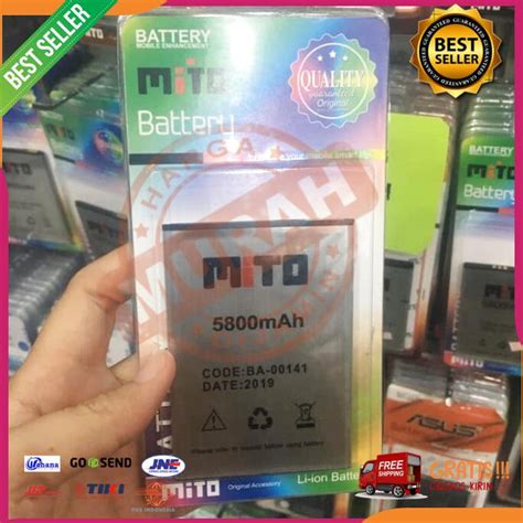 Jual Acc Hp Baterai Mito Z1 Plus Ba 00141 5800Mah Double Power Mito