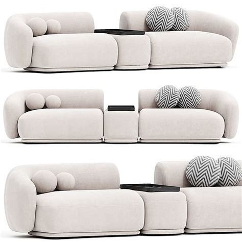 MERIDIANI RENE Sofa 3d Model 3D Model CGTrader