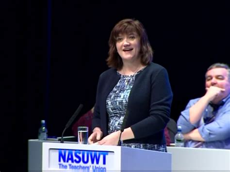 Education Secretary Nicky Morgan Heckled During Teachers Conference