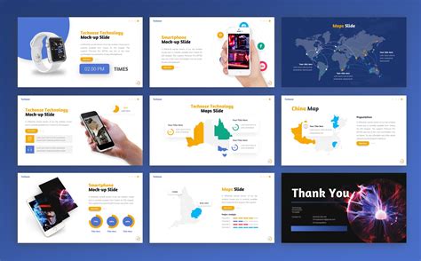 Techooze Technology Multipurpose Powerpoint Template For