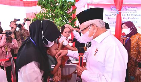 Tinjau Penanganan Stunting Di Bengkulu Wapres Tekankan Pentingnya