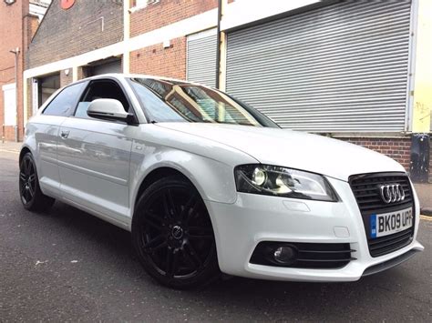 Audi A3 2009 2 0 Tdi S Line Black Edition 3 Door Led Drl Facelift Huge Spec Bargain In