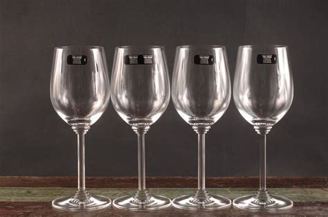 Riedel Stemmed Crystal Wine Glasses Set of 8 Vintage Glass - Etsy