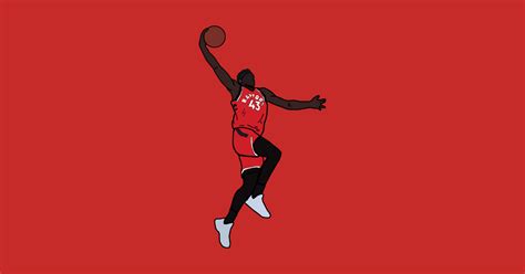 Pascal Siakam Dunk - Toronto Raptors - Nba - T-Shirt | TeePublic