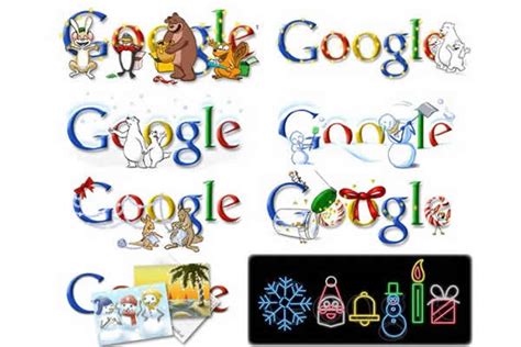 The Visual History of Google's Doodles - 1stWebDesigner