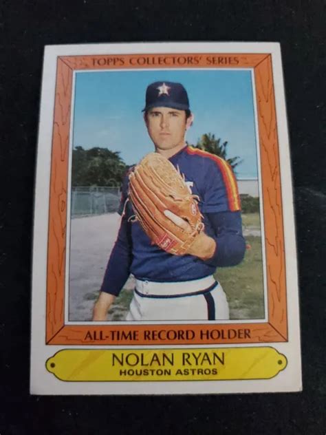 CARTE D INSERTION NOLAN Ryan 1985 Topps Woolworth Neuve EUR 2 77