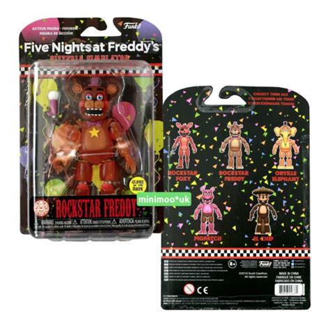 Five Nights At Freddys Fnaf Collectable Articulated Figure Rockstar