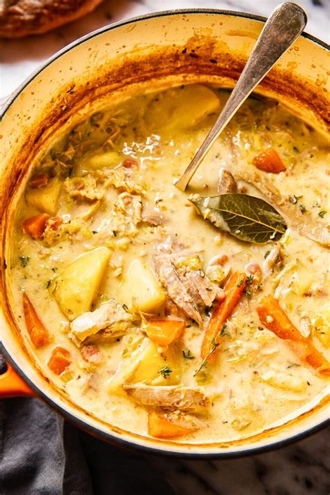 Hearty Turkey Stew Use Up Your Leftover Turkey Vikalinka