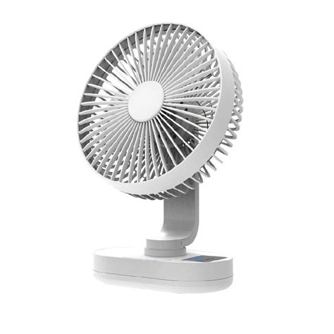 Akari Rechargeable LED Fan With Light Furniture Home Living