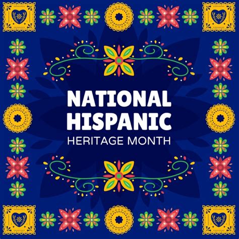 Hispanic Heritage Month 2024 Flyer Leda Sharyl