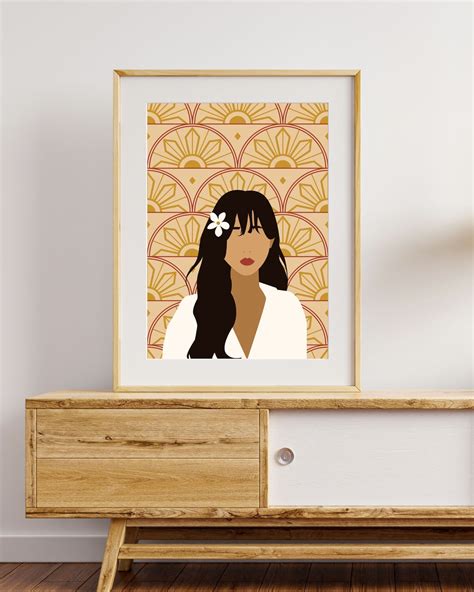 Filipina Beauty Printable Maganda Pinay Philippine Art Sampaguita