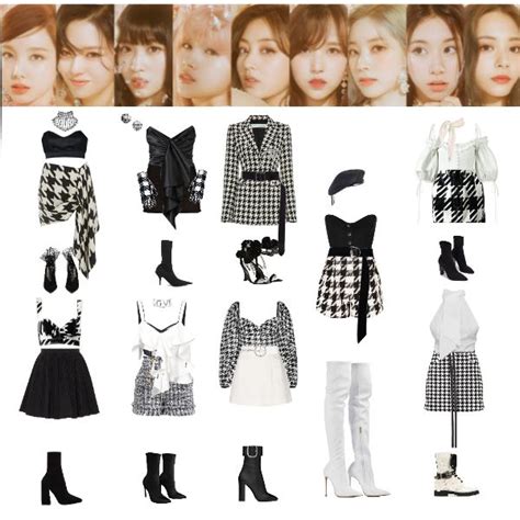 Fashion Set Twice Feel Special Created Via Fashion Outfits Cute Edgy Outfits Kpop Fashion