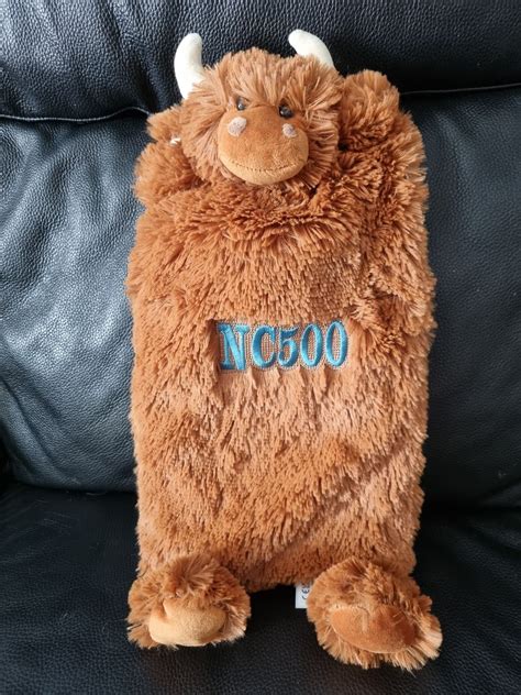 Highland Cow Hot Water Bottle Highland Cow Bottle Gift Etsy Uk