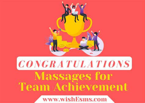 Congratulations Messages For Team Achievement Wishes Messages And Quotes