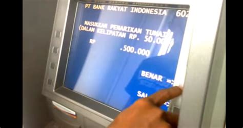 Mengenal Transaksi Tarik Tunai Di ATM BRI INFOPERBANKAN