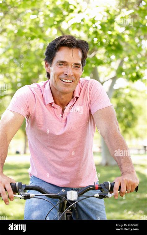 Front View Of Male Cyclist Hi Res Stock Photography And Images Alamy