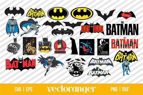 Batman Svg Cut File Bundle Vectoranger