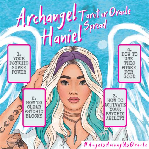 Archangel Haniel Tarot Or Oracle Spread Angels Among Us Oracle New